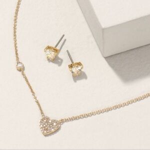 Keep Collective | Set | Keepsake Heart Necklace + Stud Set